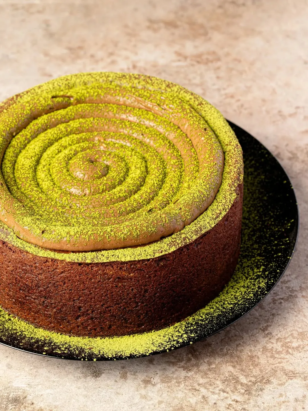 Flankie matcha, cookie dark choco et flan matcha